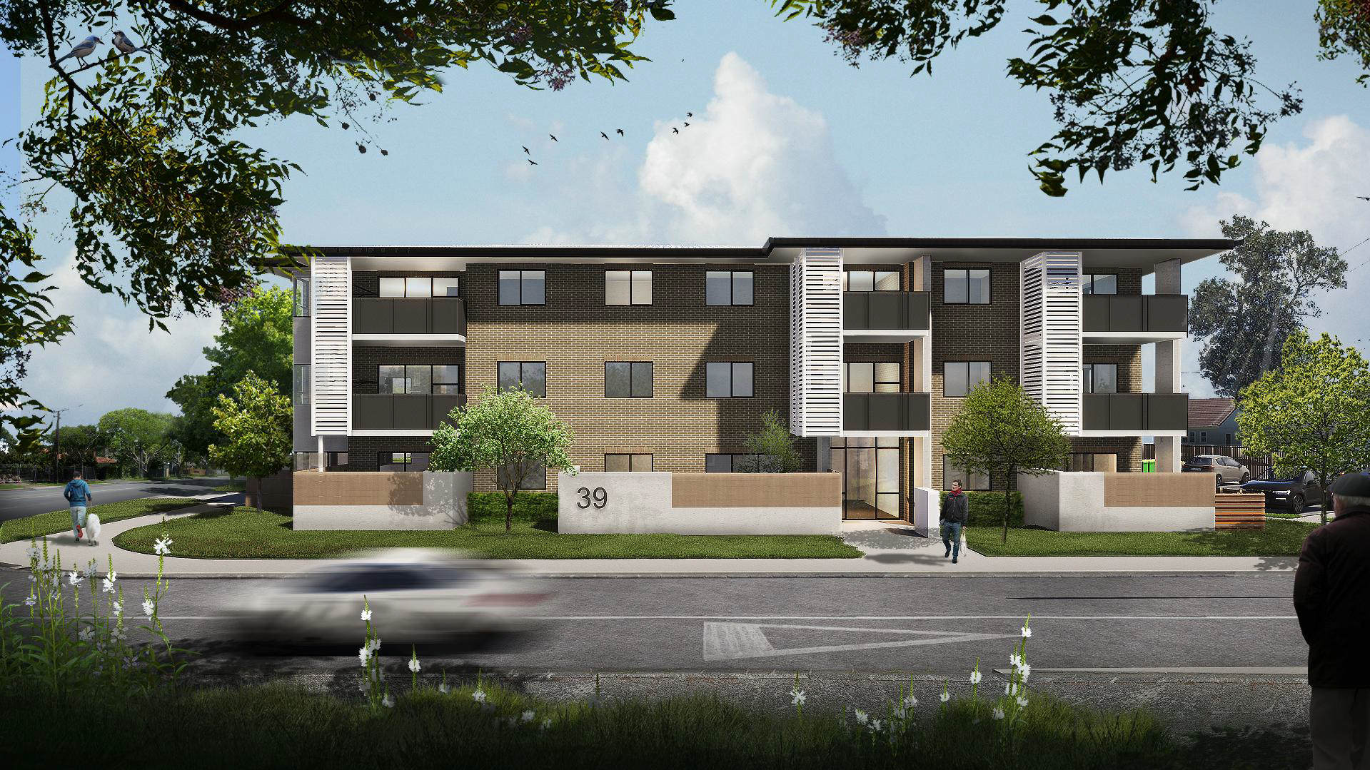 Hendon Avenue and Hargest Terrace render 1 AR105385