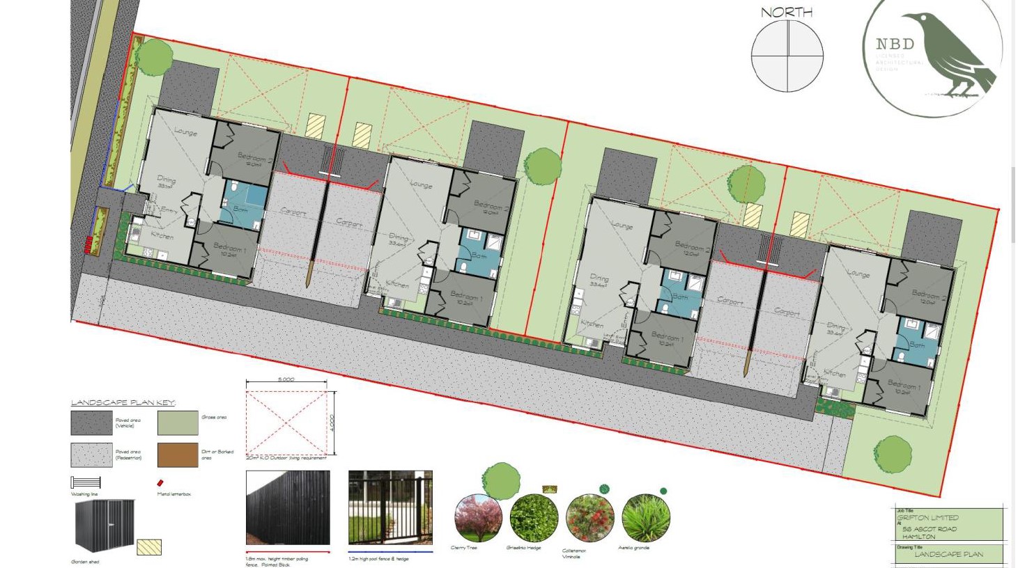 Ascot Road Hamilton site plan AA110527