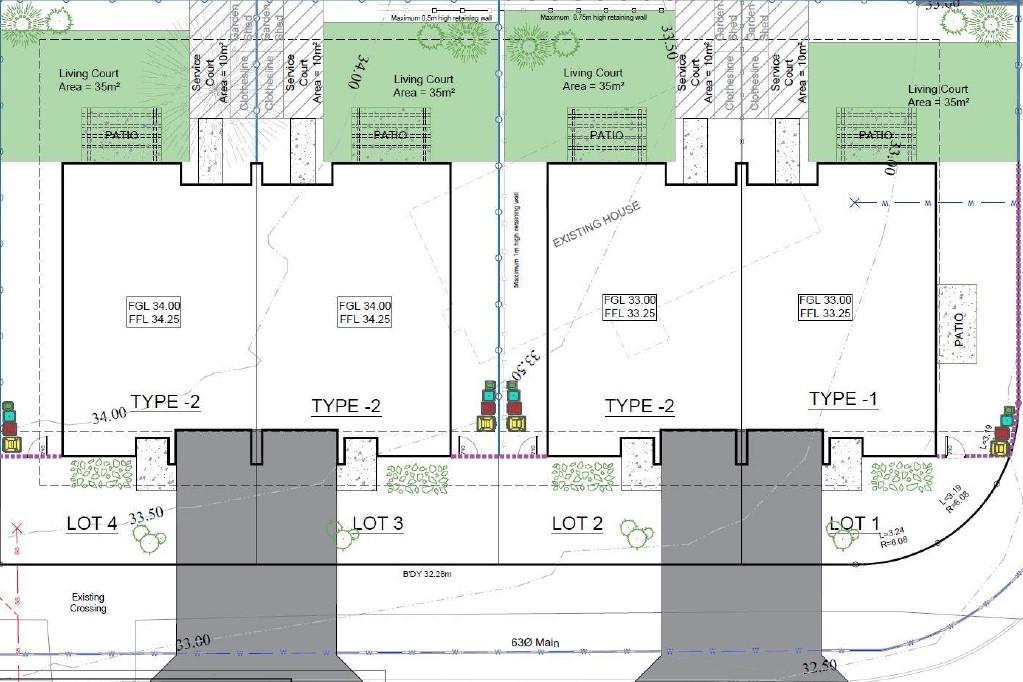 English St Hamilton site plan AA111782