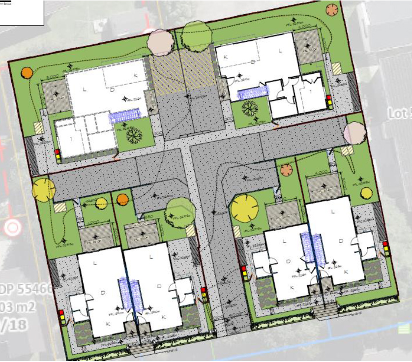 Fuchsia Avenue Hamilton site plan