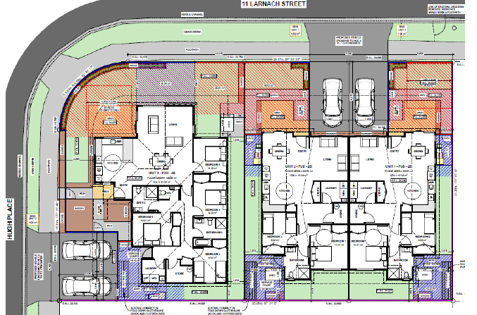 Larnach St St Andrews Hamilton site plan