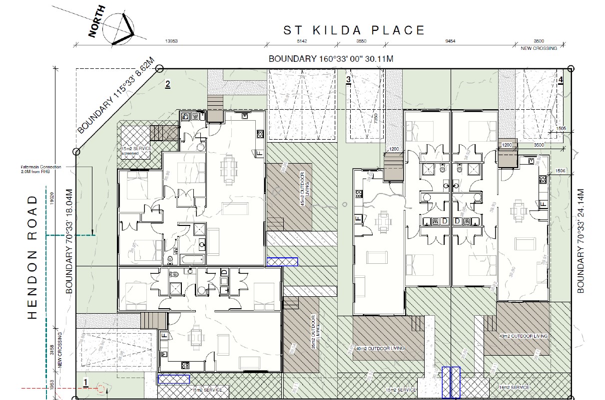 St Kilda Place Hamilton site plan A10102486