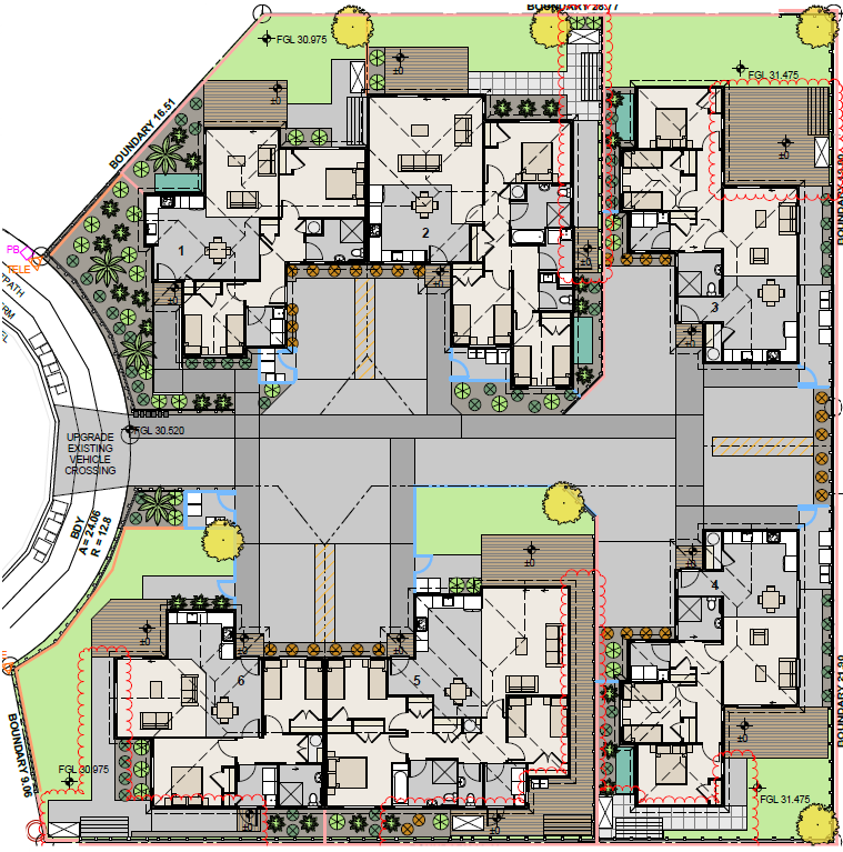 Tanekaha Place Hamilton site plan